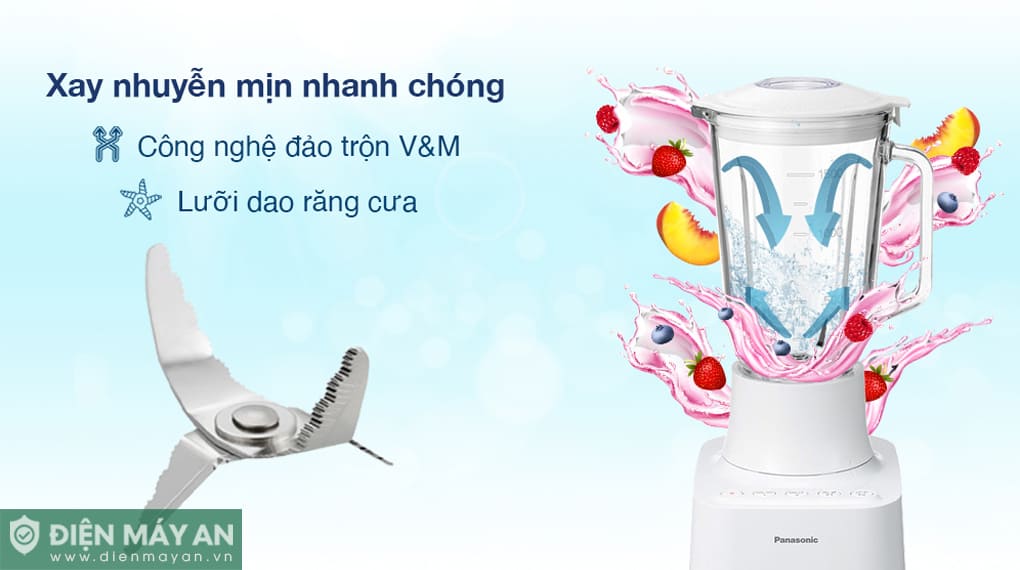 Máy xay sinh tố đa năng Panasonic MX-MG5351WRA